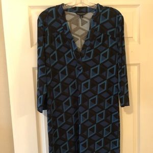 Geometric Pattered Dress